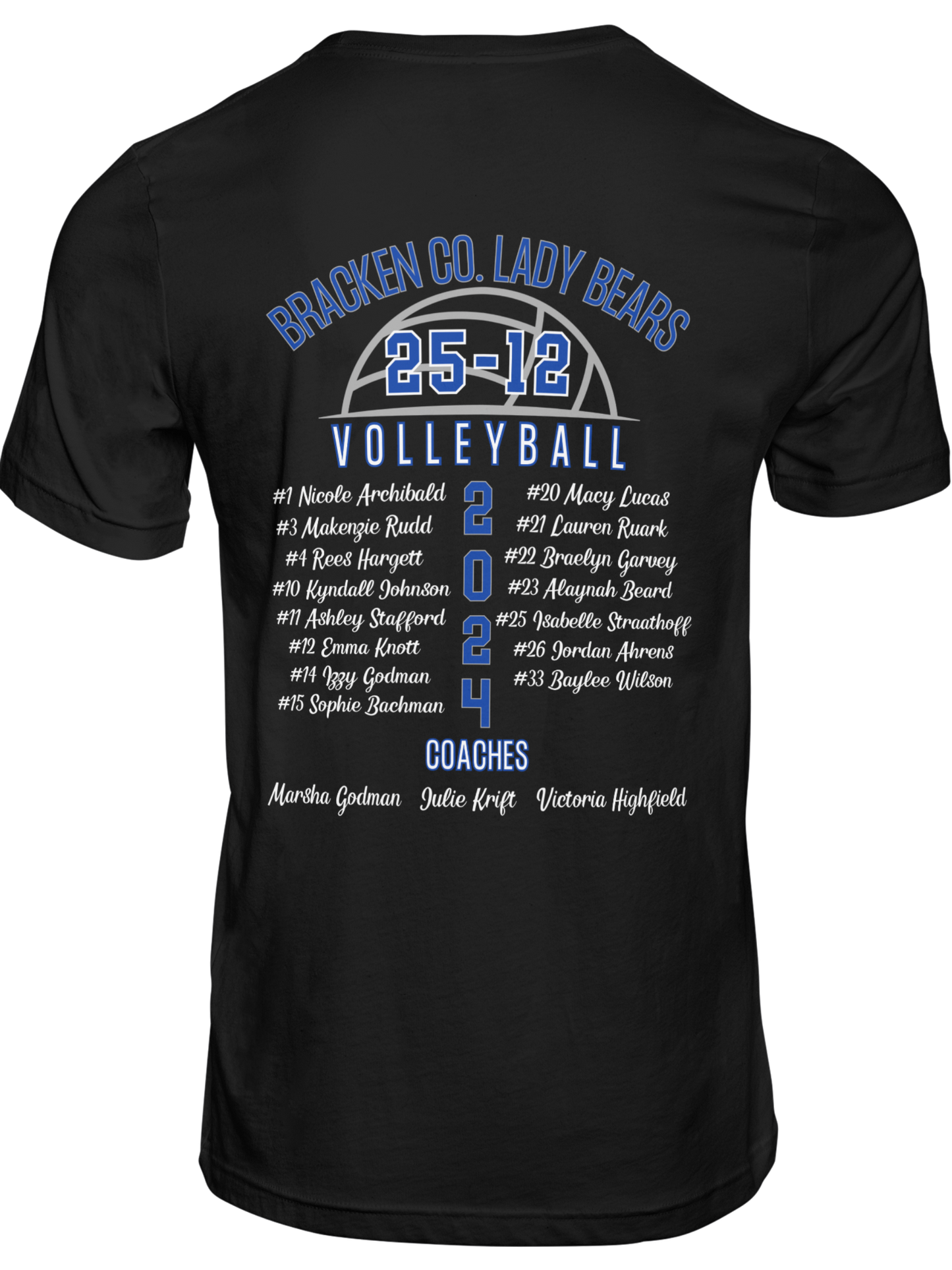 BC VB 2024 District Champs Tee